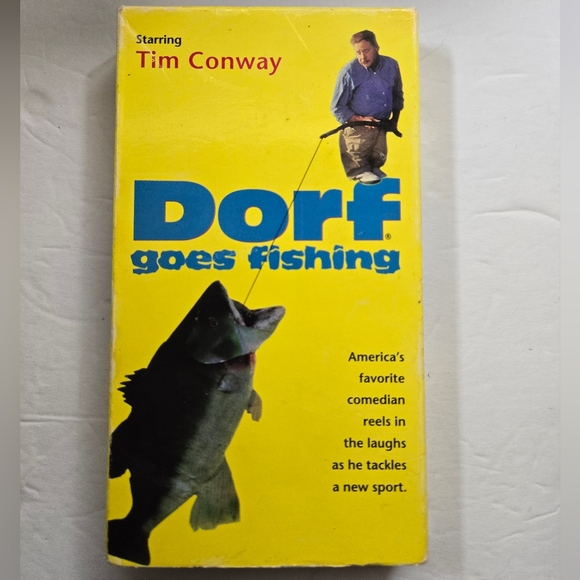Dorf Goes Fishing VHS Starring Tim Conway - Picture 1 of 3